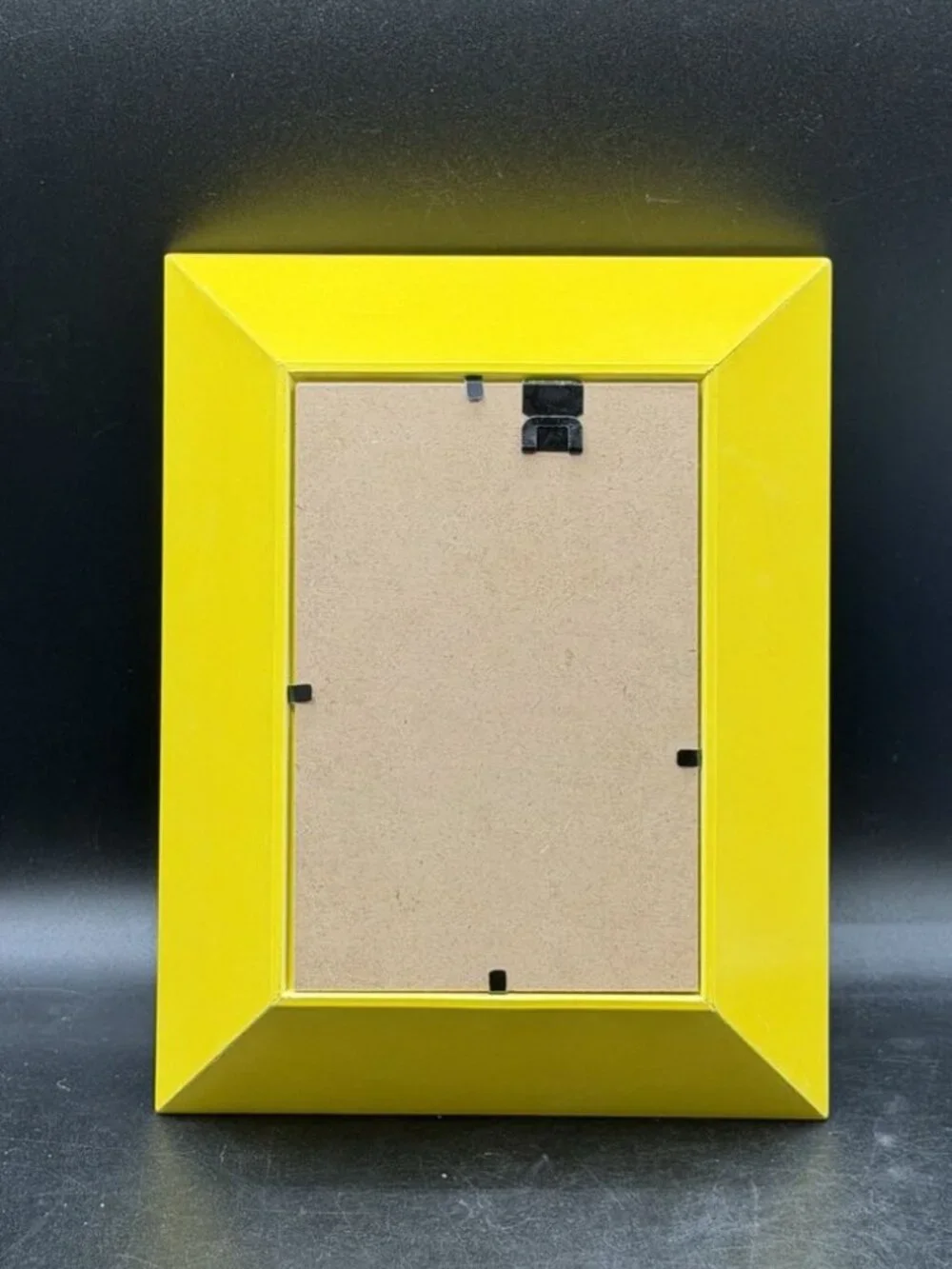 IKEA Picture Frame White Yellow Wood 4